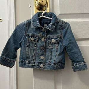 Gap jean jacket 12-18 mos